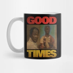 RETRO GOOD TIMES JESUS BLACK TV SHOWS Mug